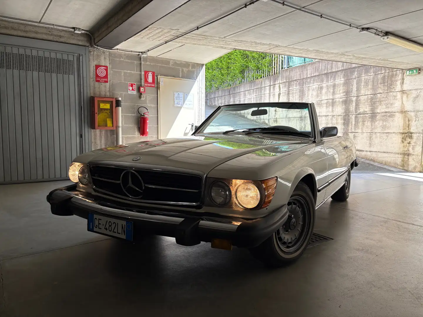 Mercedes-Benz SL 450 1974 Alb - 1