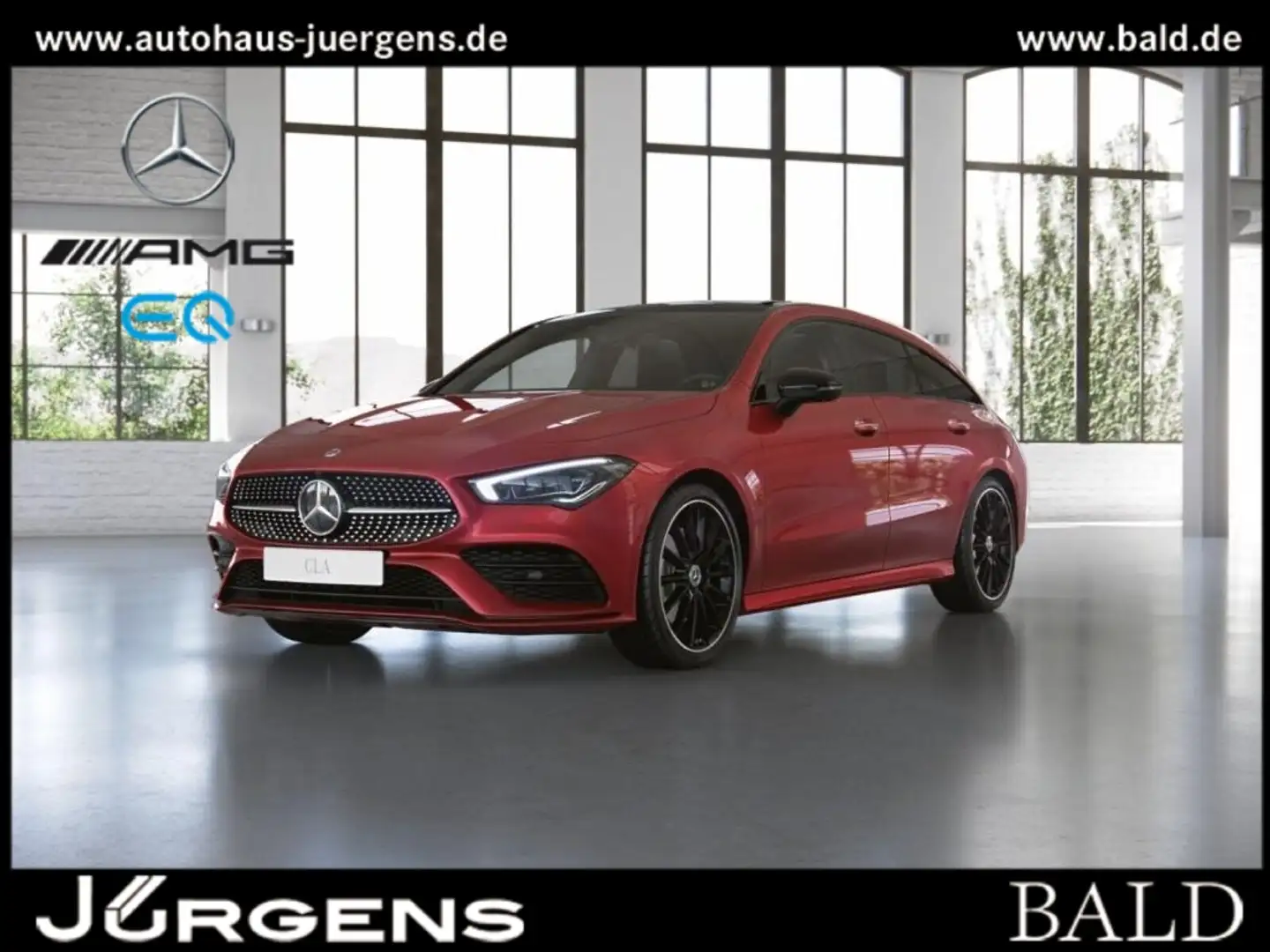 Mercedes-Benz CLA 250 e SB AMG-Sport/Pano/MLB/360/HUD/Night/19 Rot - 1