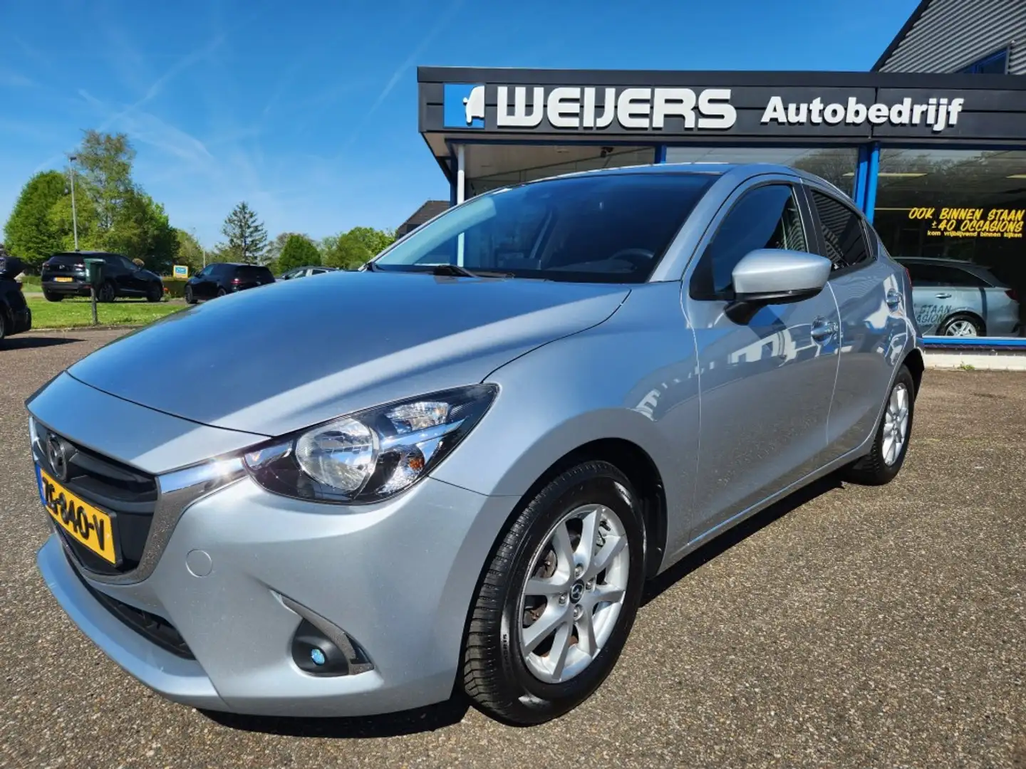 Mazda 2 1.5 90pk Sport Selected, Navi, Camera, 16 inch, Cr Grijs - 1