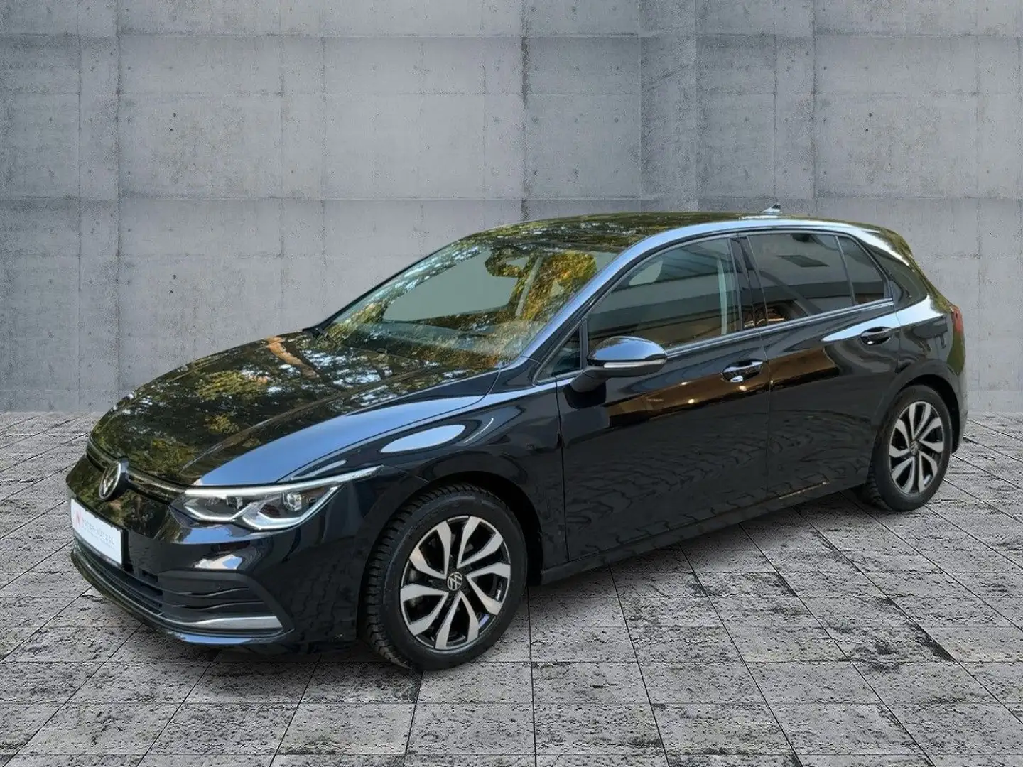 Volkswagen Golf VIII 2.0TDI DSG 5JG+MATRIX+NAV+AHK+PANO+HuD Schwarz - 2