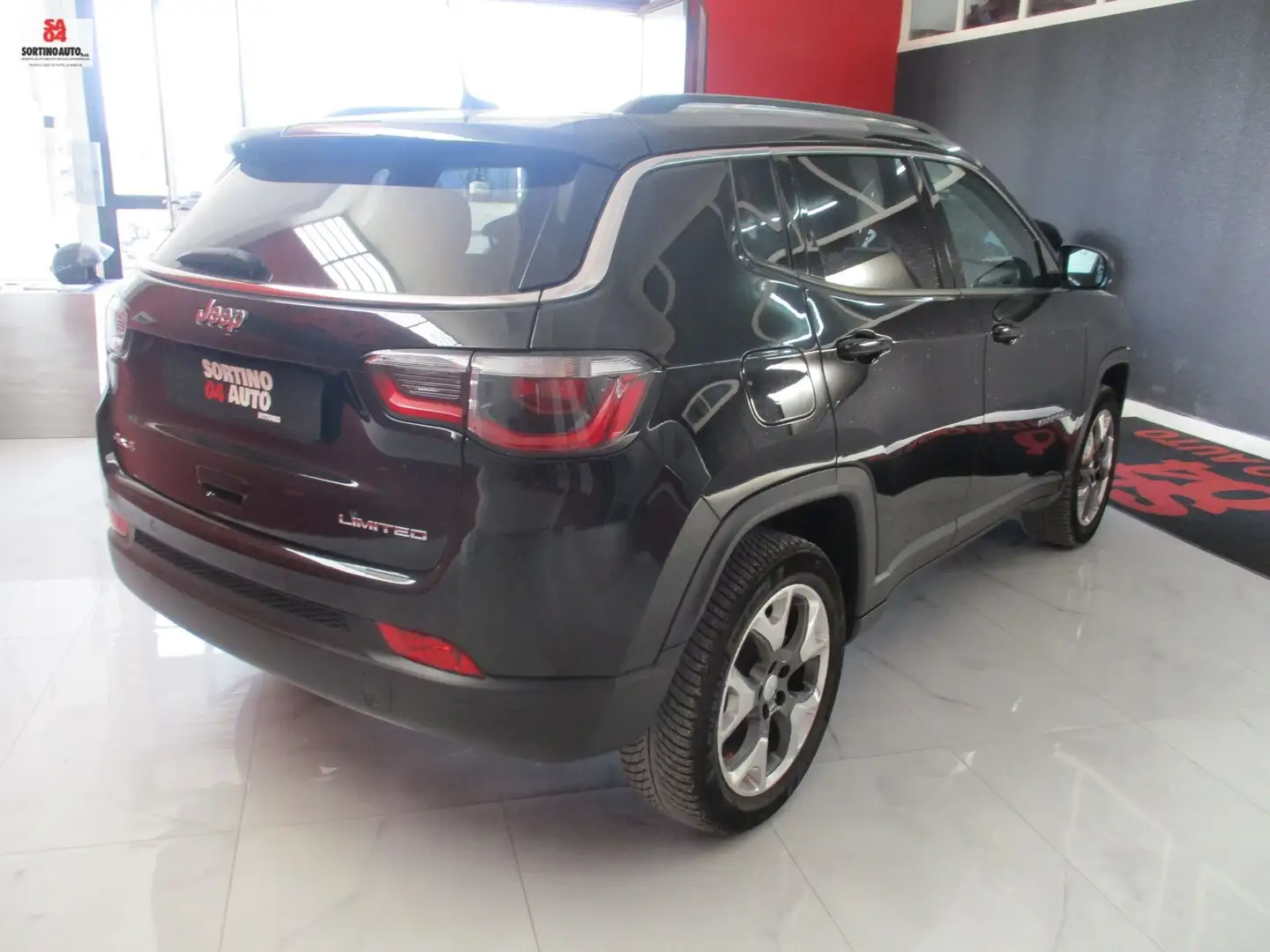 Jeep Compass 2.0 mjt Limited 4wd 140cv auto 8/2020 KM75000 FULL Nero - 2