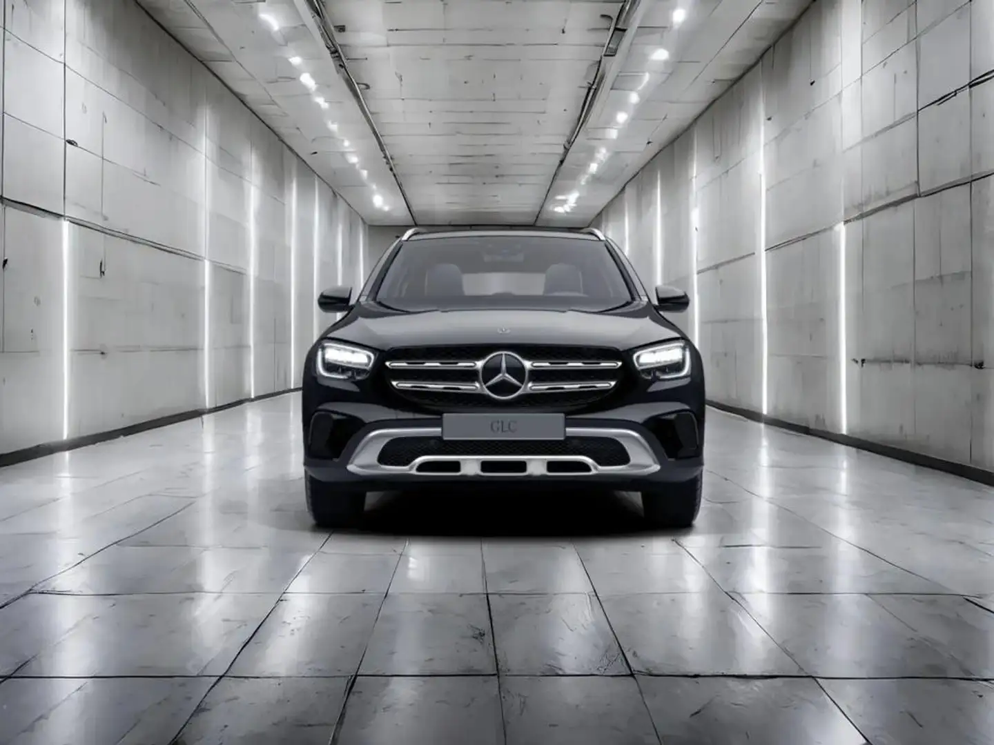 Mercedes-Benz GLC 300 4M DISTR+PANO-DACH+AHK+AMBIENTE+STANDHZG Noir - 2
