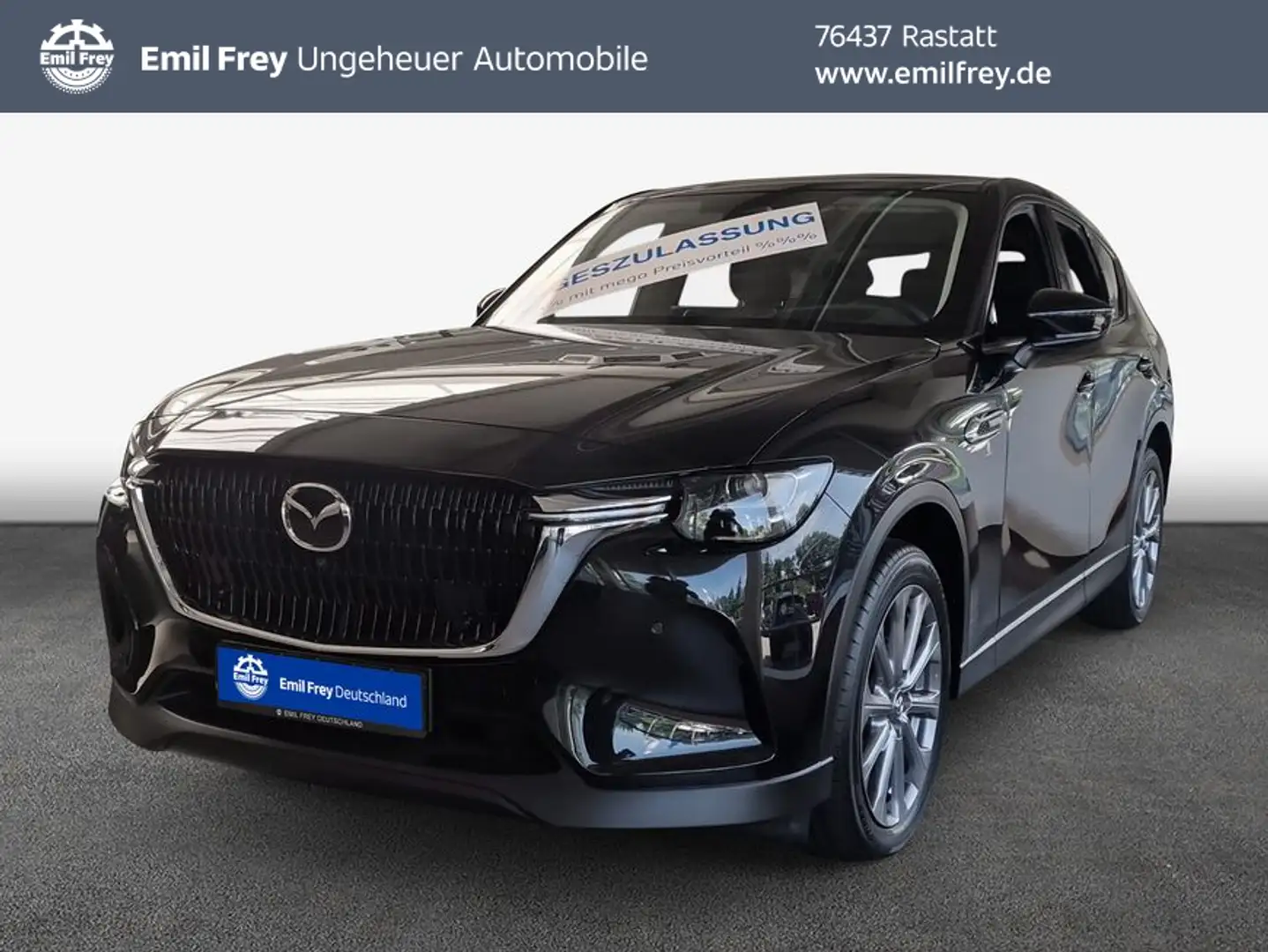 Mazda CX-60 e-SKYACTIV-D 254 M HYBRID AWD EXCLUSIVE-LINE Schwarz - 1