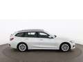 BMW 318 d Touring Advantage Aut LED AHK LEDER NAVI Weiß - thumbnail 2
