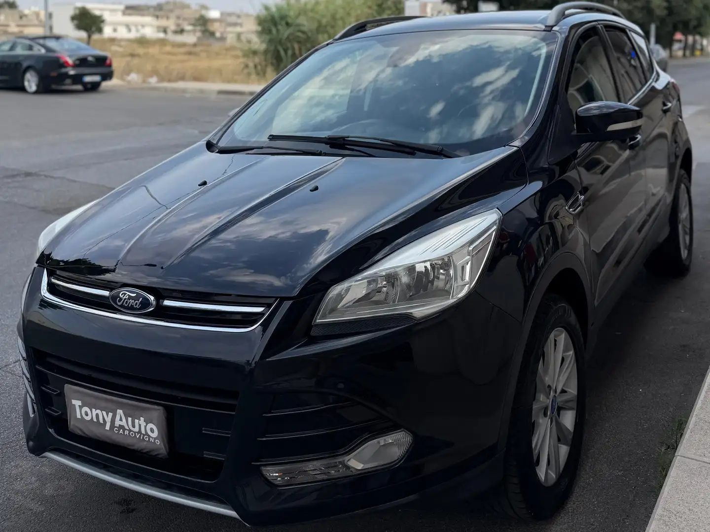 Ford Kuga 2.0 tdci Titanium 4wd 140cv powershift NAVI,PELLE Black - 2
