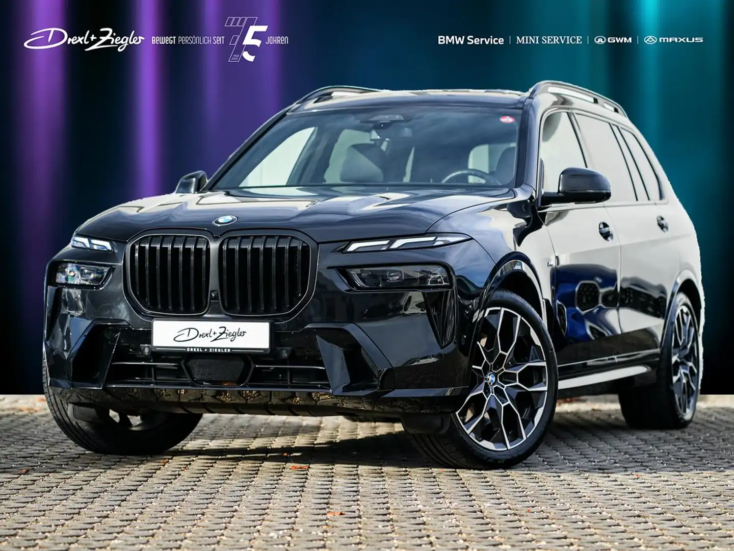BMW X7 xDrive40d M Sport PRO 22 ACC SKY StHzg K360° Schwarz - 1