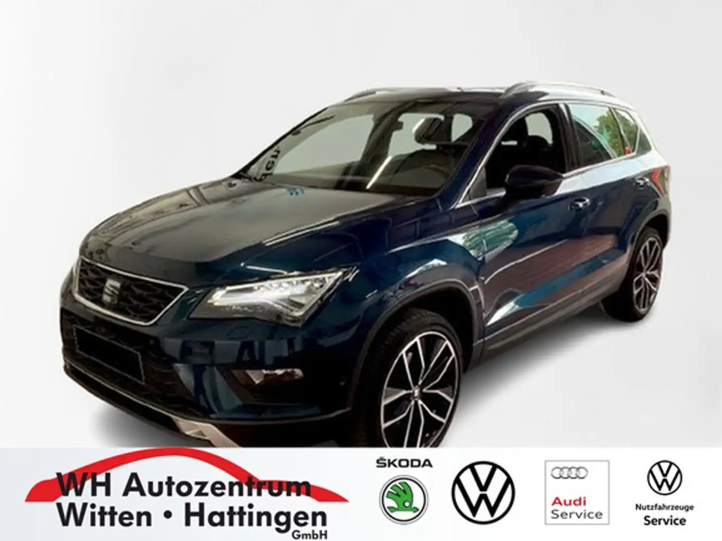 SEAT Ateca 1.5 TSI DSG FR NAVI PANORAMA AHK REARVIEW Blau - 1