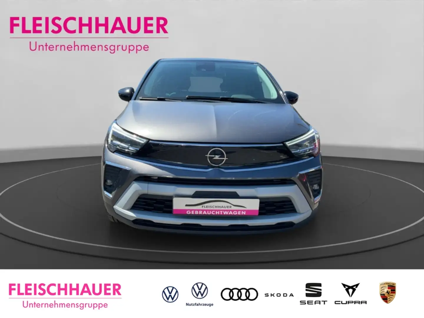 Opel Crossland X 1.2 Turbo Elegance Navi LED Apple CarPlay Klima siva - 2