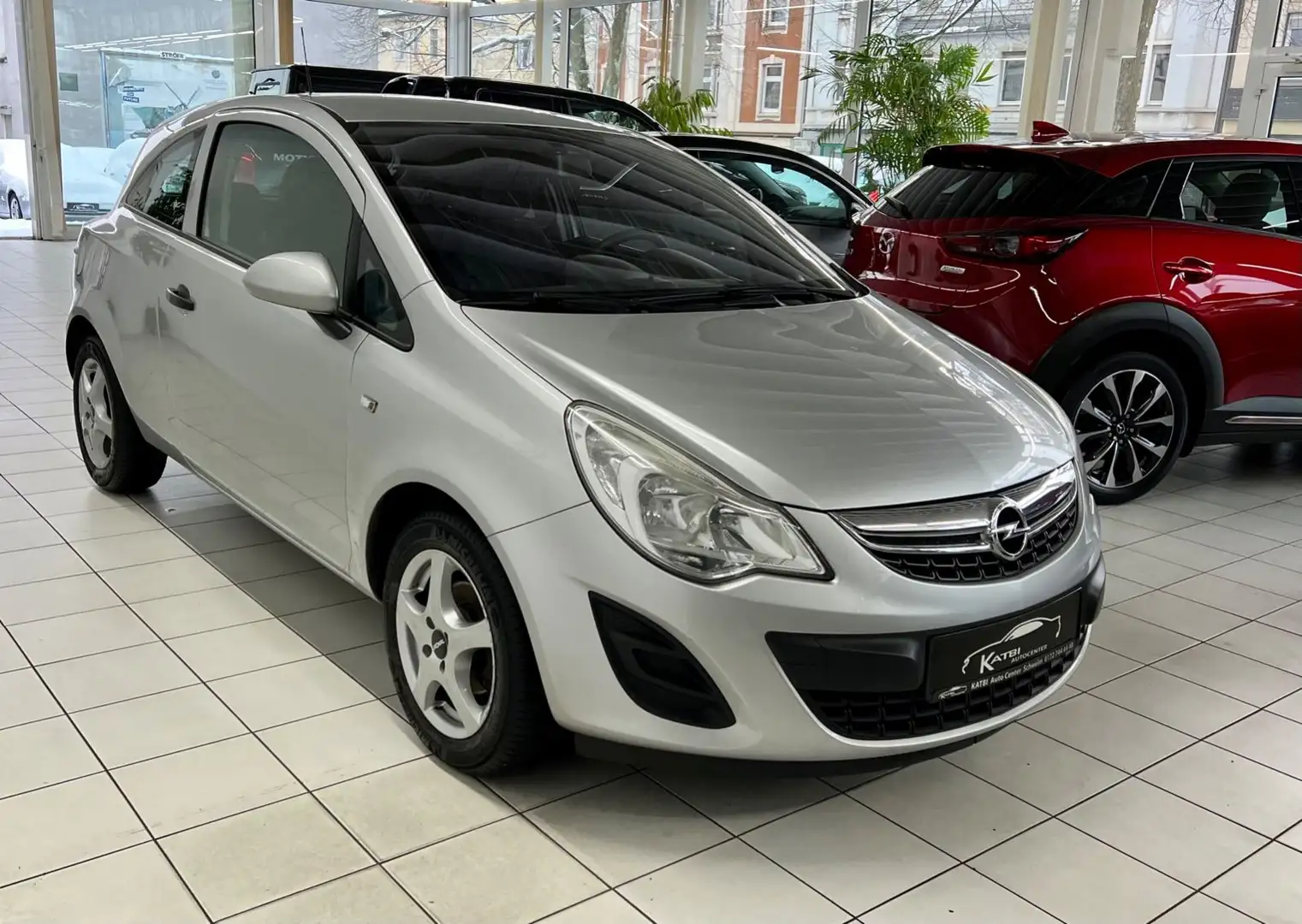 Opel Corsa D 1.3 CDTI ecoFLEX Klimaautomatik HU 04.26 Silber - 2