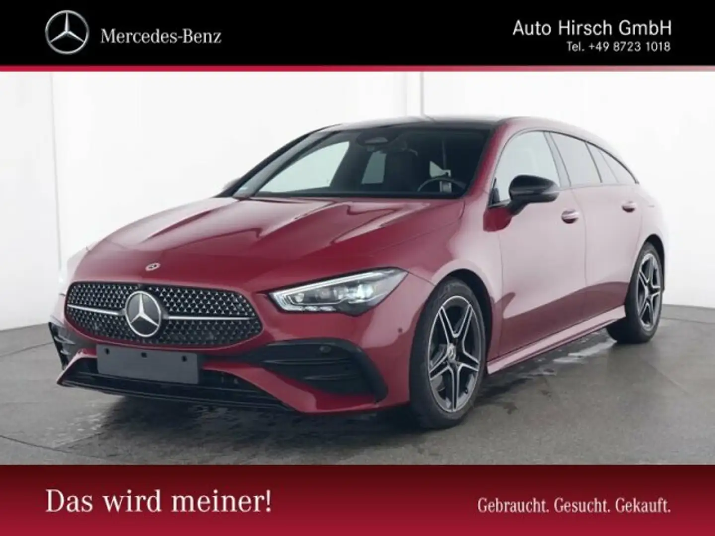 Mercedes-Benz CLA 200 CLA 200 SB AMG+MULTIBEAM+Pano-Dach+Night-Paket LED Rouge - 1
