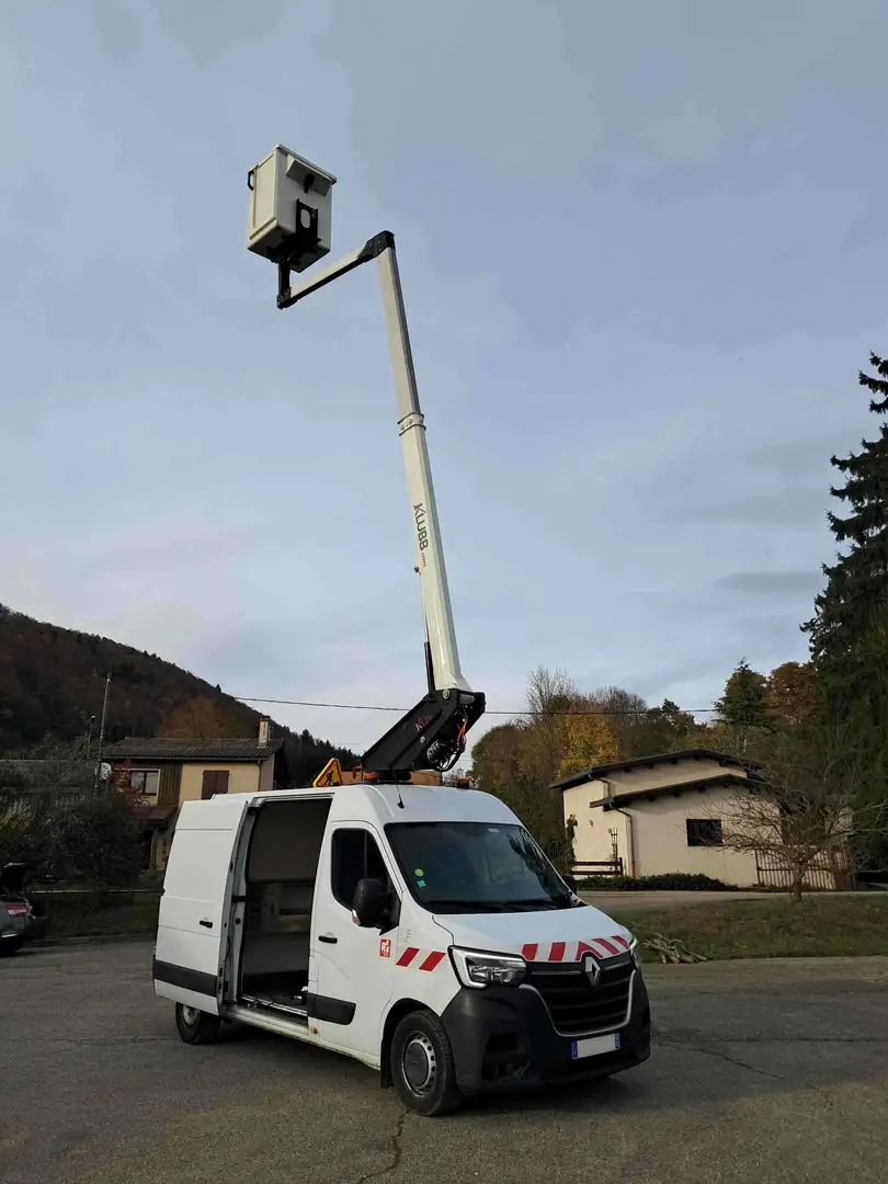 Renault Master nacelle 2,3 dci 145 Blanc - 1