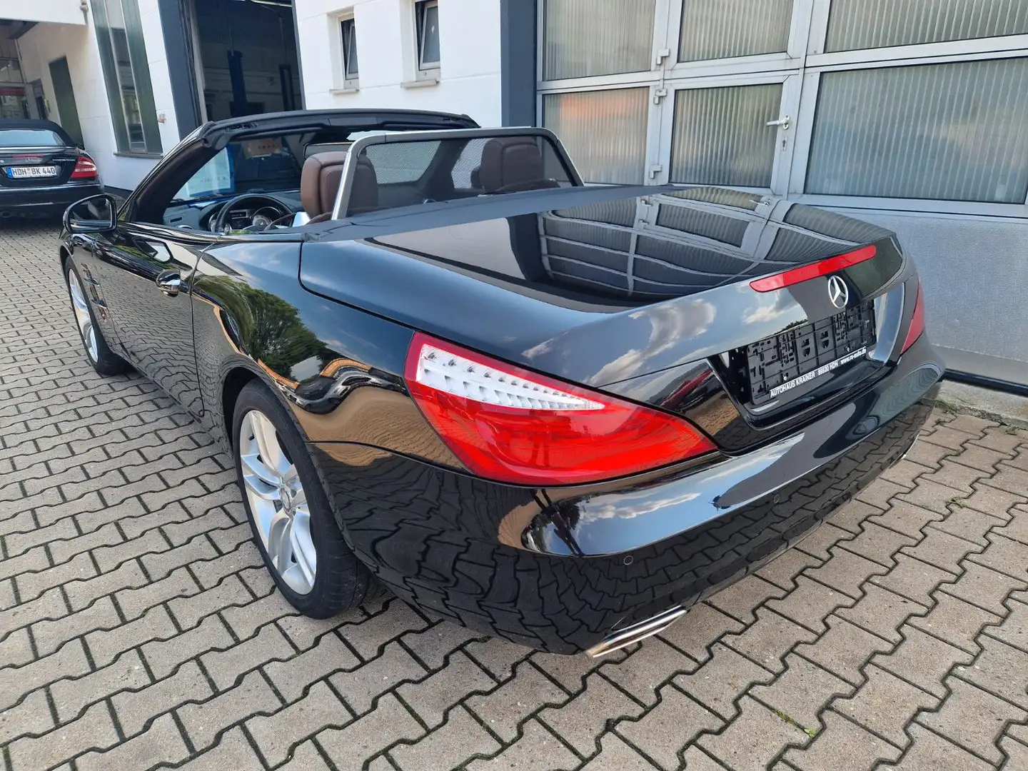 Mercedes-Benz SL 350 PanoDach/Distronic/Scheckheft/Deutsch/SHZ Schwarz - 2
