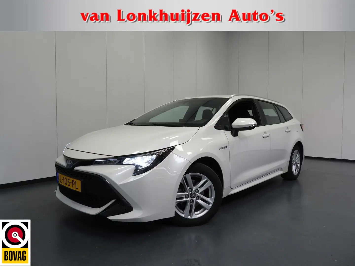 Toyota Corolla Touring Sports 1.8 Hybrid Business NAVI-APP/CLIMA/ Weiß - 1