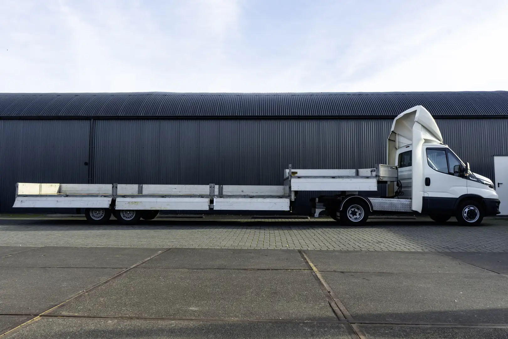 Iveco Daily 40C18 3.0L | Automaat | BE-Combi | Dieplader | Air Blanc - 2