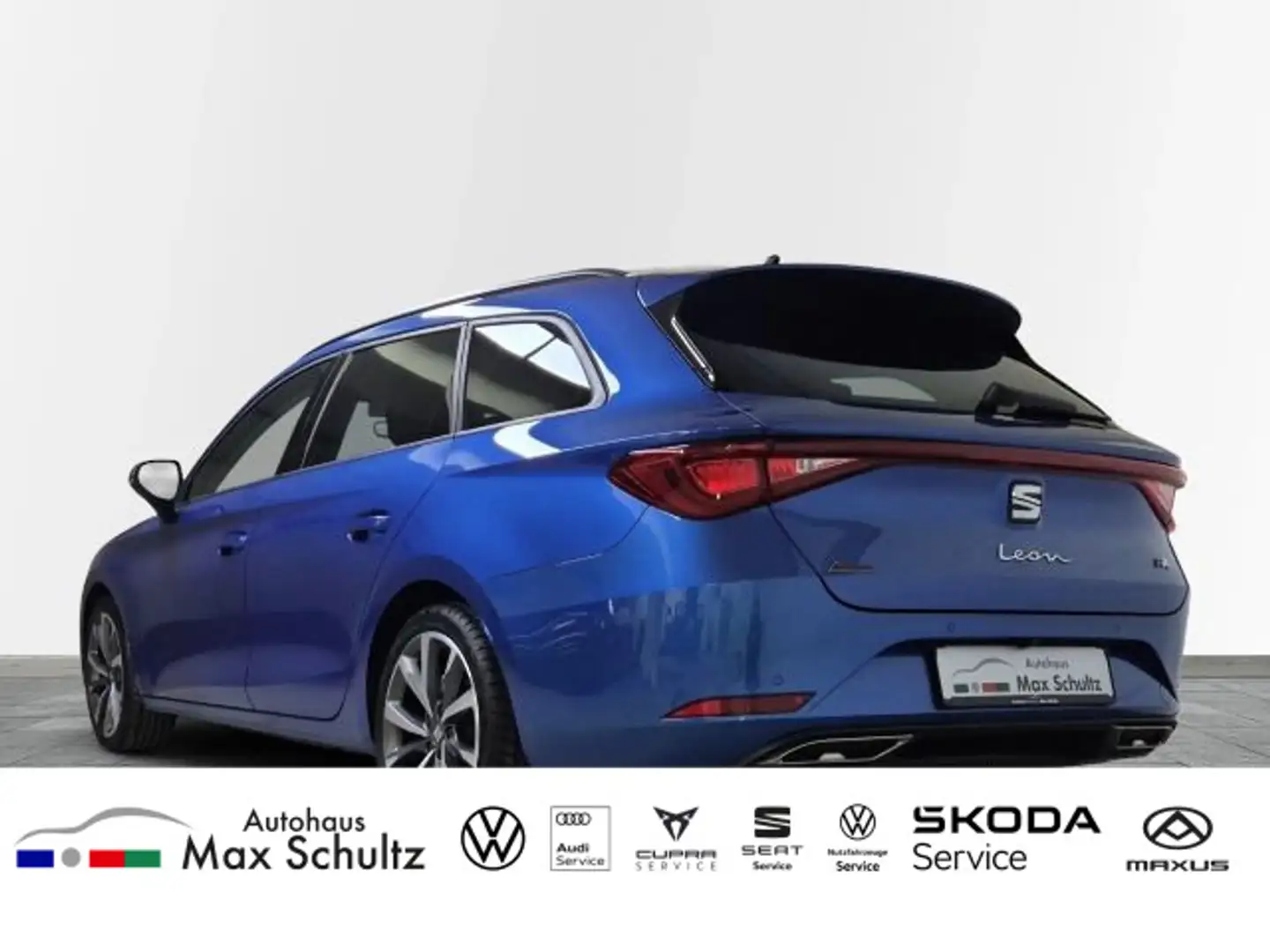 SEAT Leon Sportstourer 1.5 TSI FR LED+NAVI+ACC+GAR-5J Blauw - 2