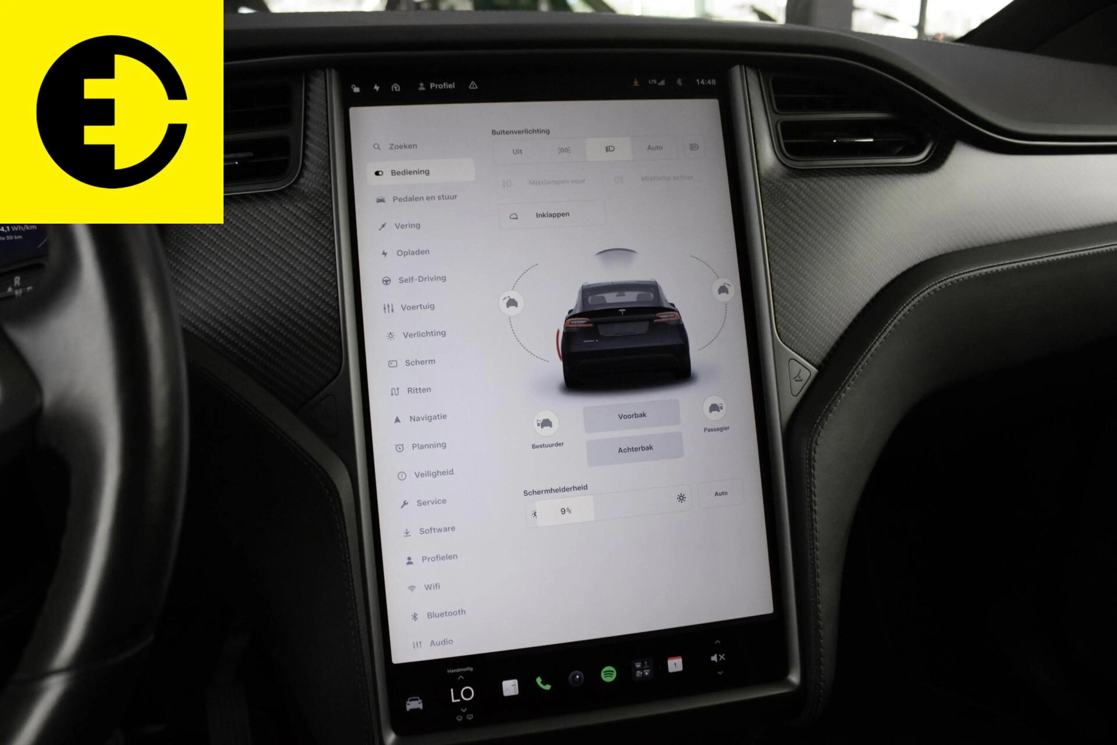 Tesla Model X 100D 7p. | Stoelverwarming | Luchtvering — photo 26