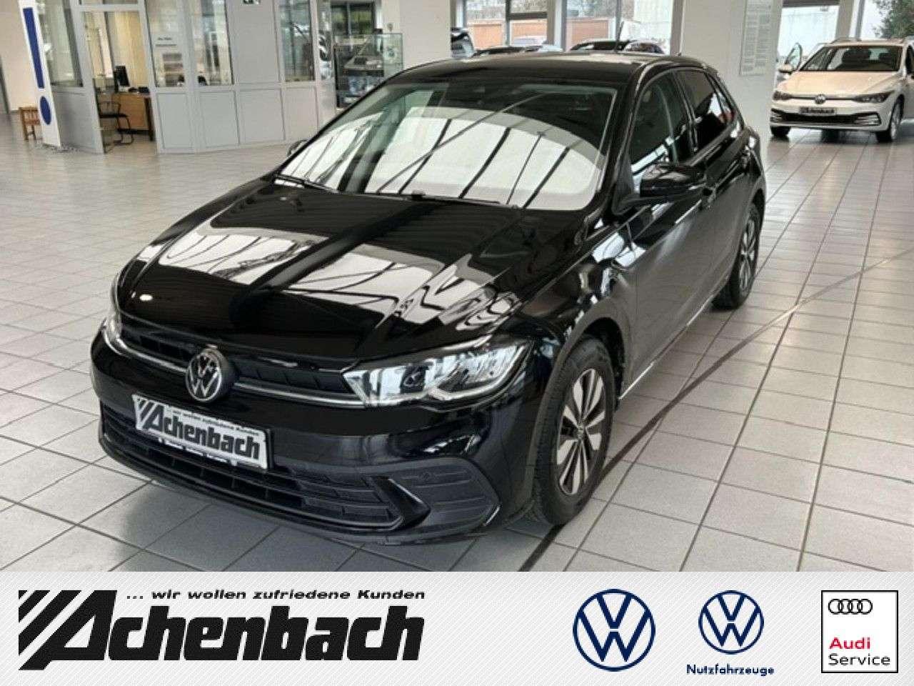 Volkswagen Polo 2024 — Life 1.0 l TSI OPF 70 kW (95 PS),Rear View,