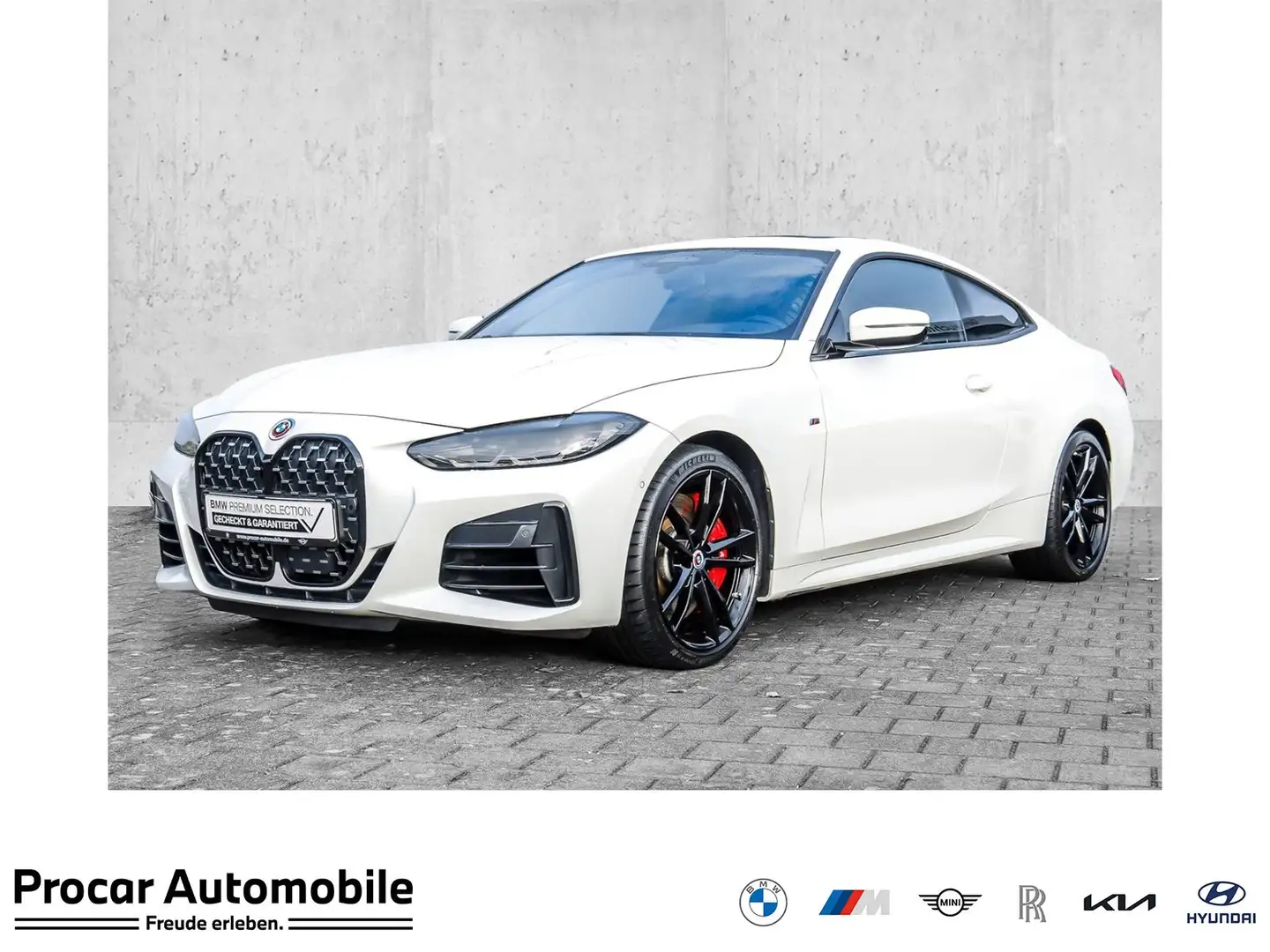 BMW 440 M440i xDrive Coupé M Sport HUD ACC RFK NAVI LED Wit - 1