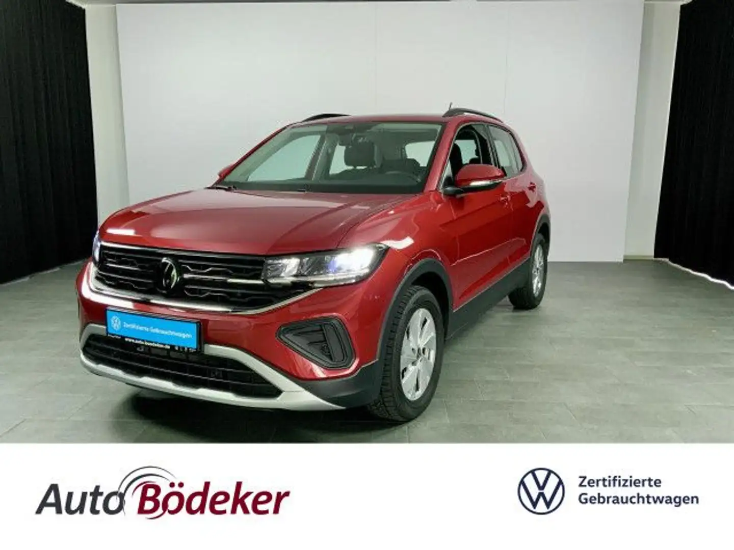 Volkswagen T-Cross 1.0 TSI DSG Life Garantie b. 27.10.29 / Rosso - 1