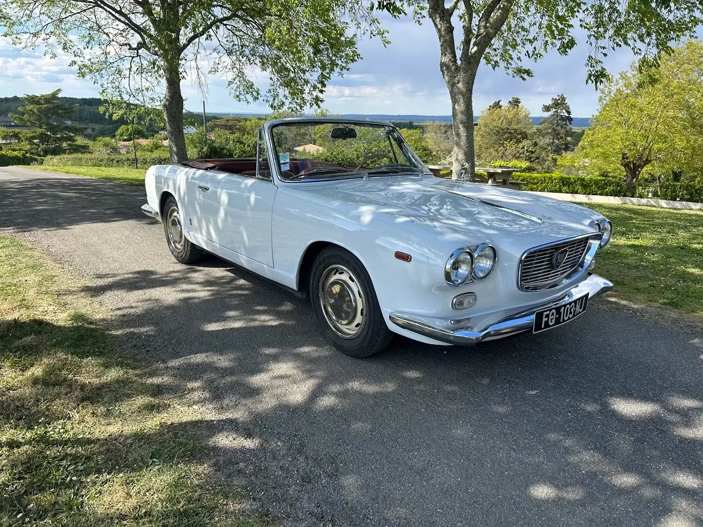 Lancia Flavia FLAVIA CONVERTIBLE VIGNALE Wit - 1