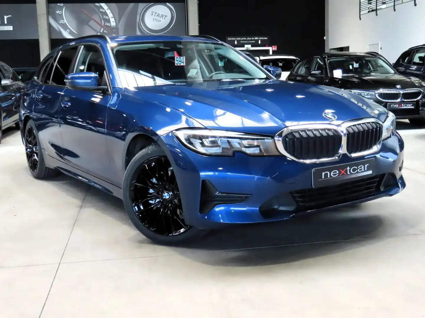 BMW 318 dA Touring G21 *LED-17\-NAVI-DIGITAL COCKPIT* Bleu - 2