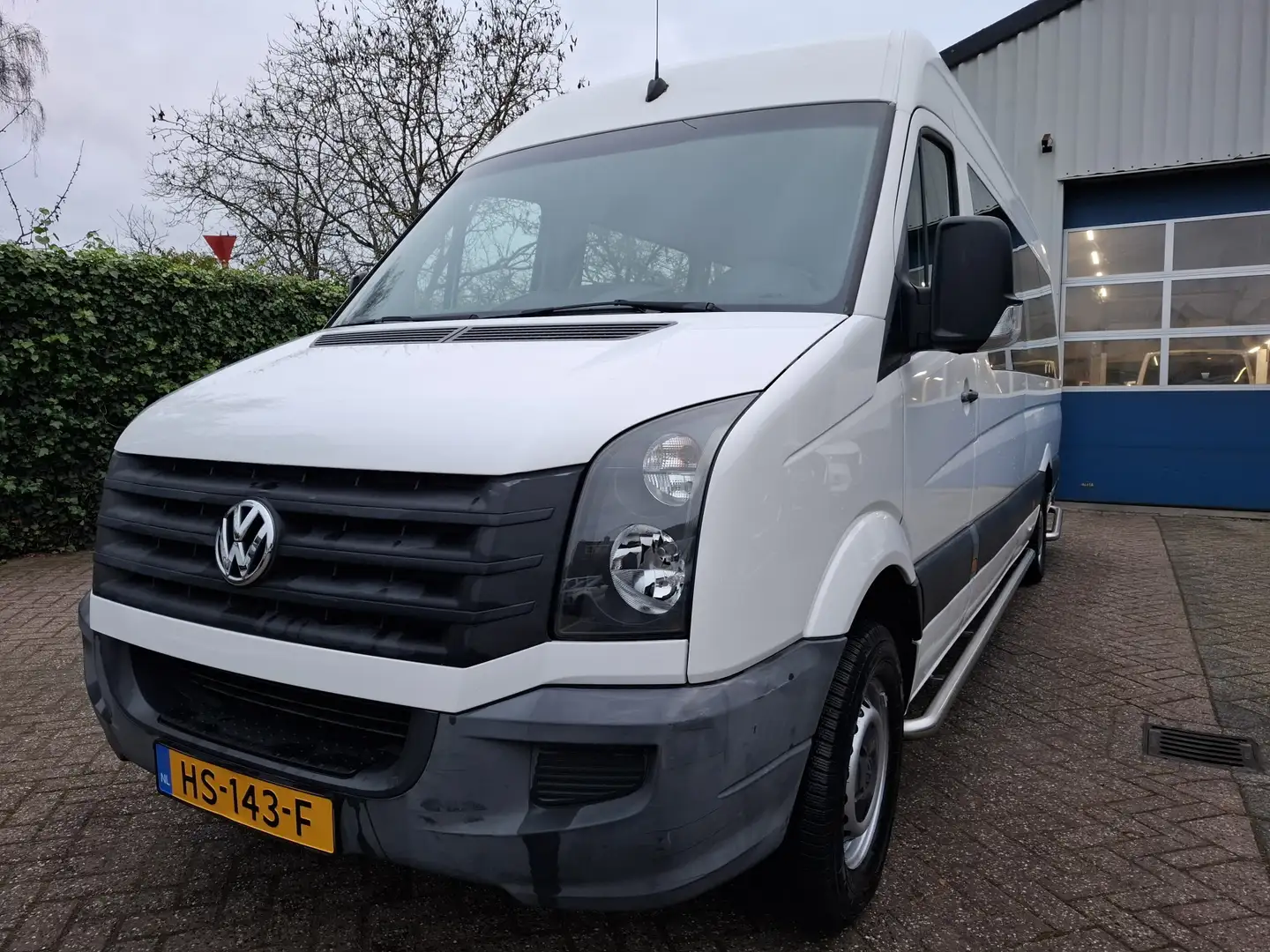 Volkswagen Crafter 35 2.0 TDI L3H2 BM 23995.- INCL BTW 9-PERSOONS ROL Wit - 2