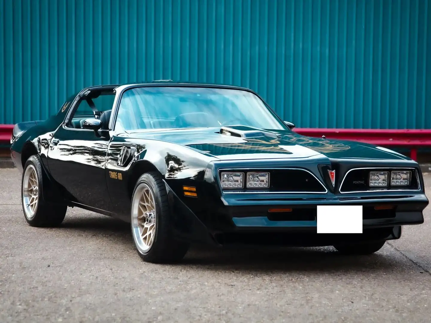 Pontiac Trans Am Bandit Restomod Negro - 1