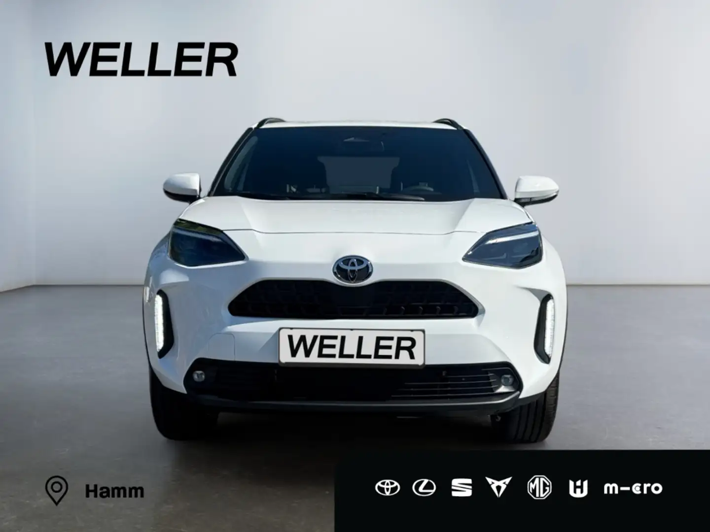Toyota Yaris Hybrid 116 1.5 Teamplayer *LED*CAM*SHZ*ACC* Blanco - 2