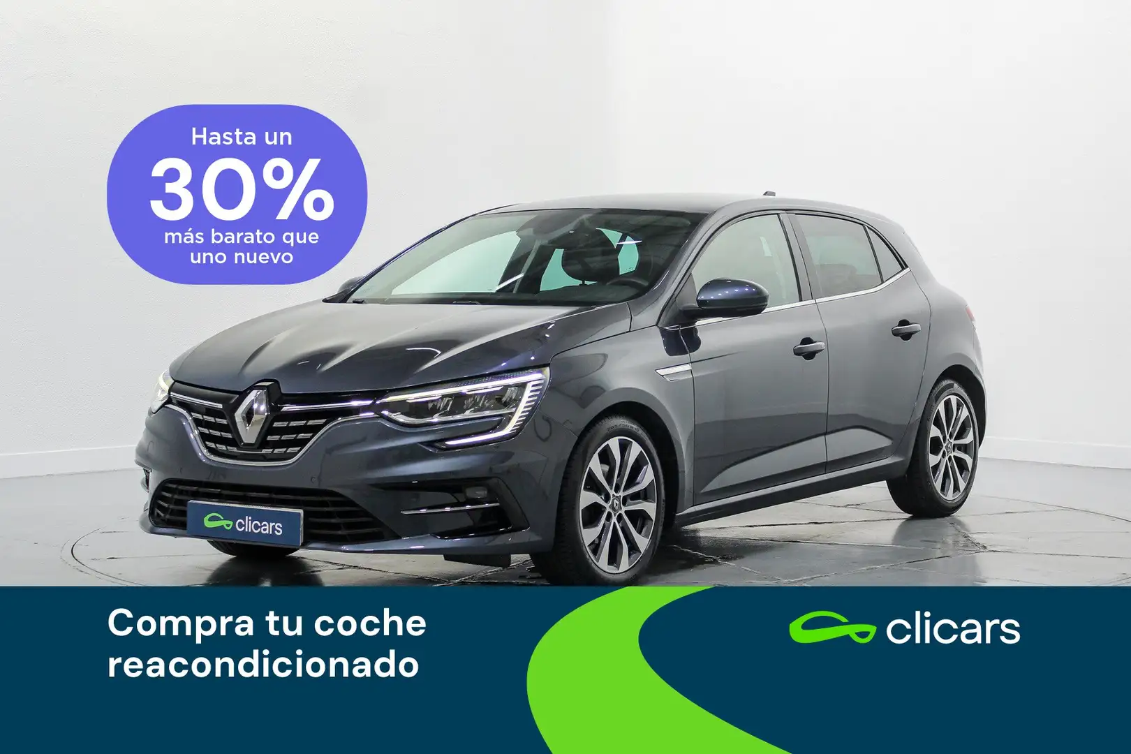 Renault Megane 1.5dCi Energy Limited 81kW Gris - 1
