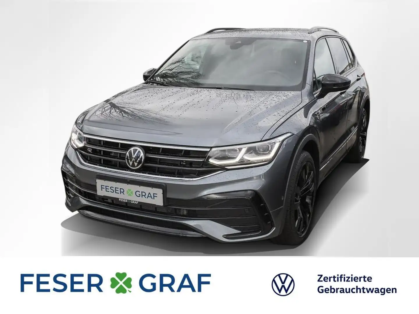Volkswagen Tiguan Allspace 2.0 TDI 4M R-Line Black DSG 7Si Gri - 1