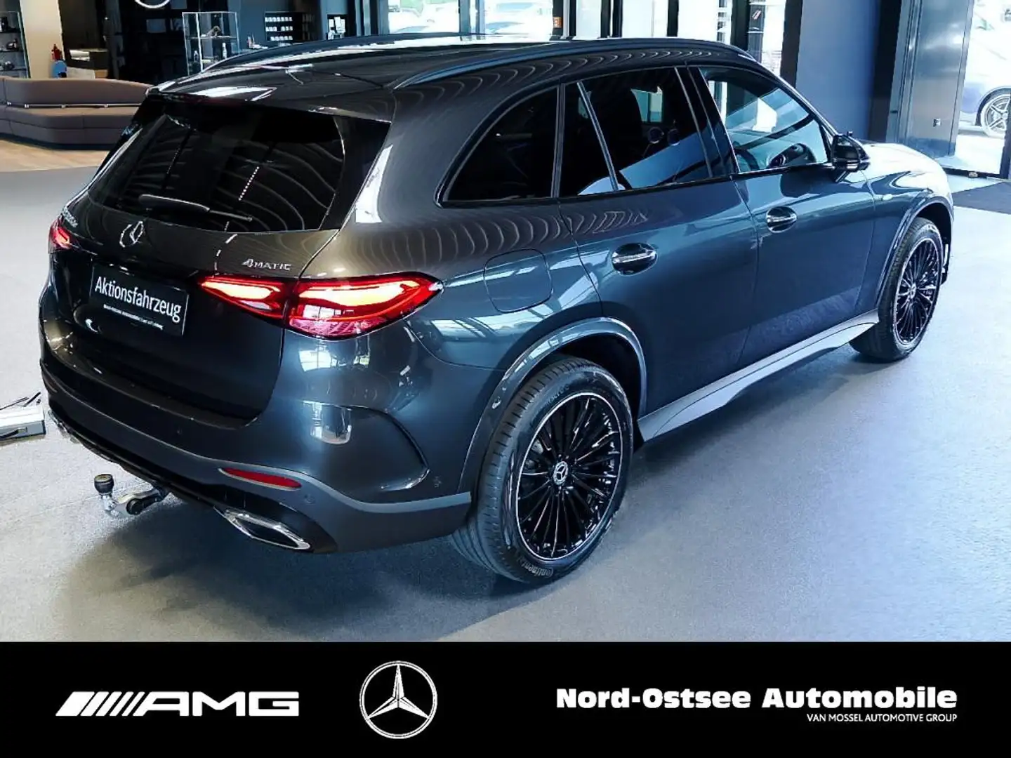Mercedes-Benz GLC 300 de 4m  AMG NIGHT PANO AHK 20-ZO DIGITAL Gris - 2