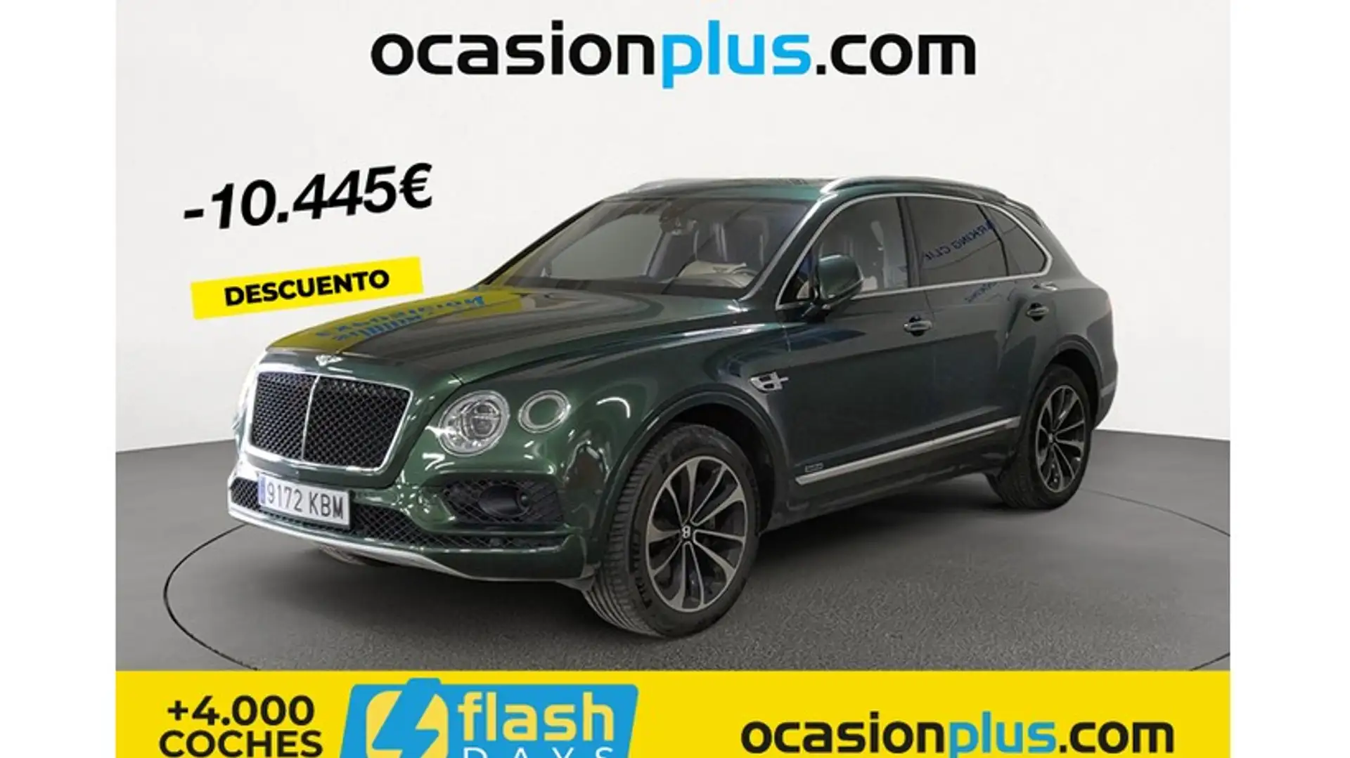 Bentley Bentayga 4.0D 7 plazas Aut. Zelená - 1