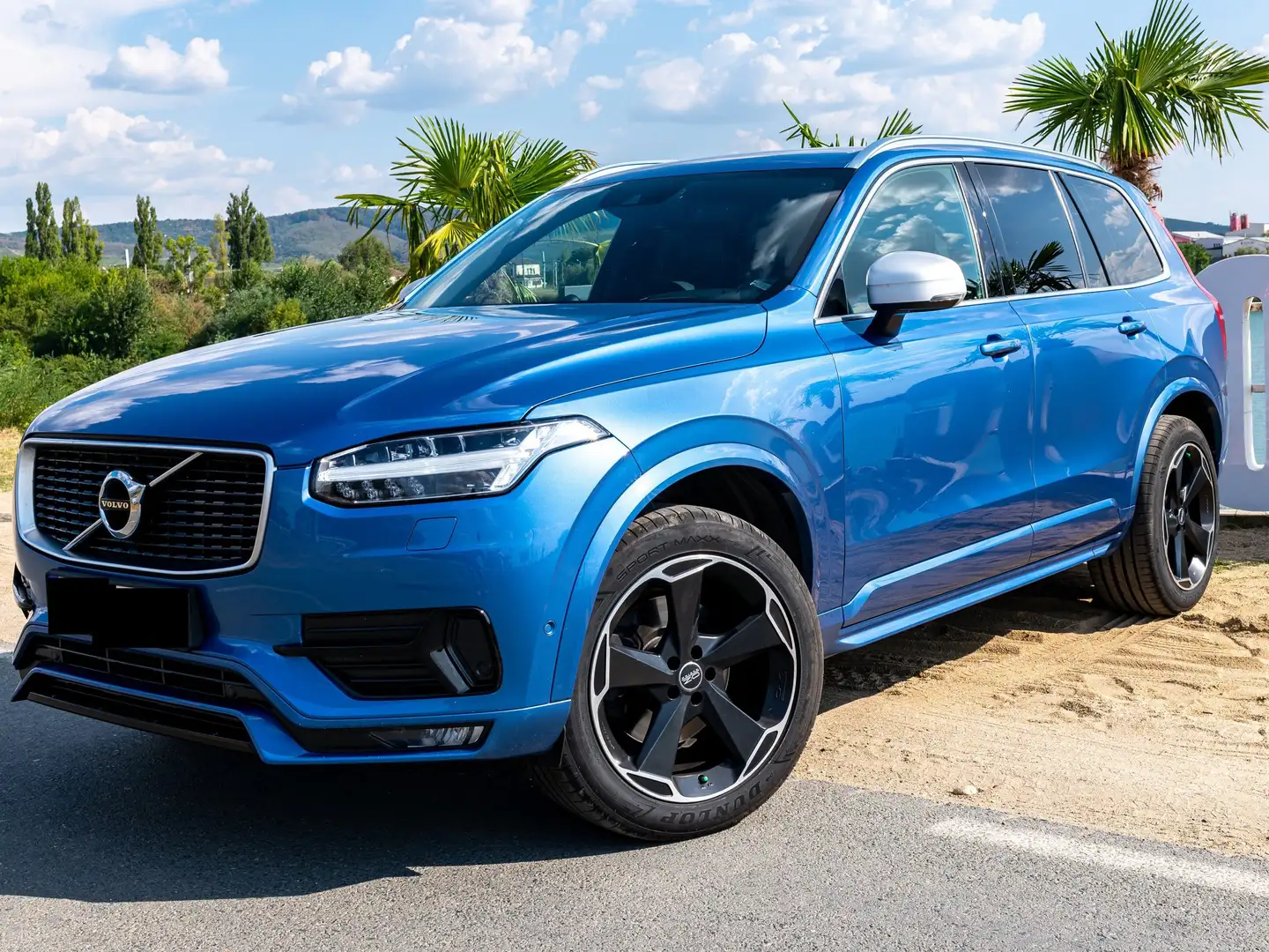 Volvo XC90 XC90 D5 AWD Geartronic RDesign Blau - 1