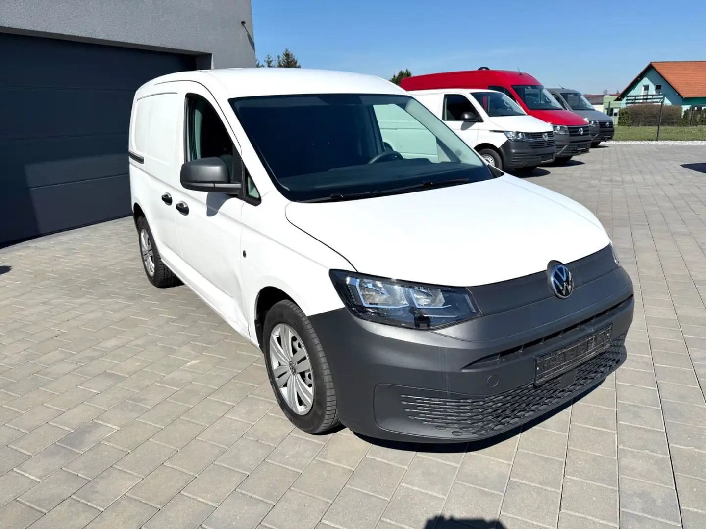 Volkswagen Caddy Cargo 1.5TSI Kurz Kasten LKW Klima Wit - 1