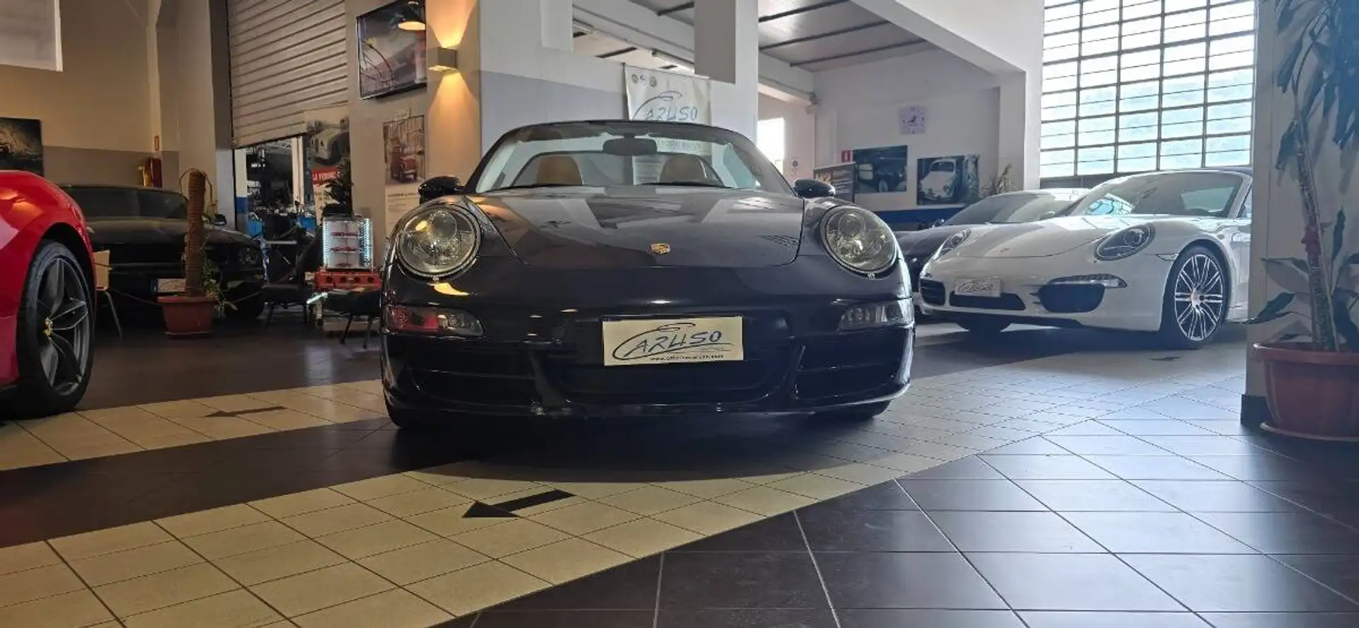 Porsche 997 997 carrera cabrio *Motore Nuovo* Nero - 2