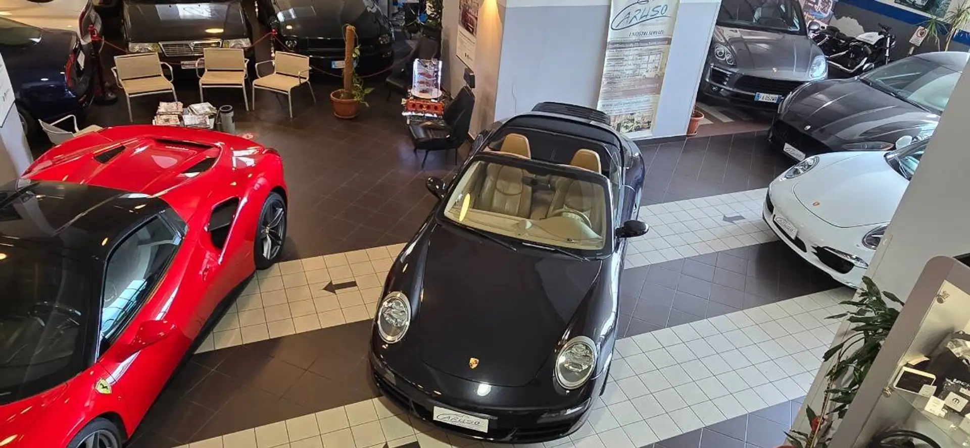 Porsche 997 997 carrera cabrio *Motore Nuovo* Nero - 1