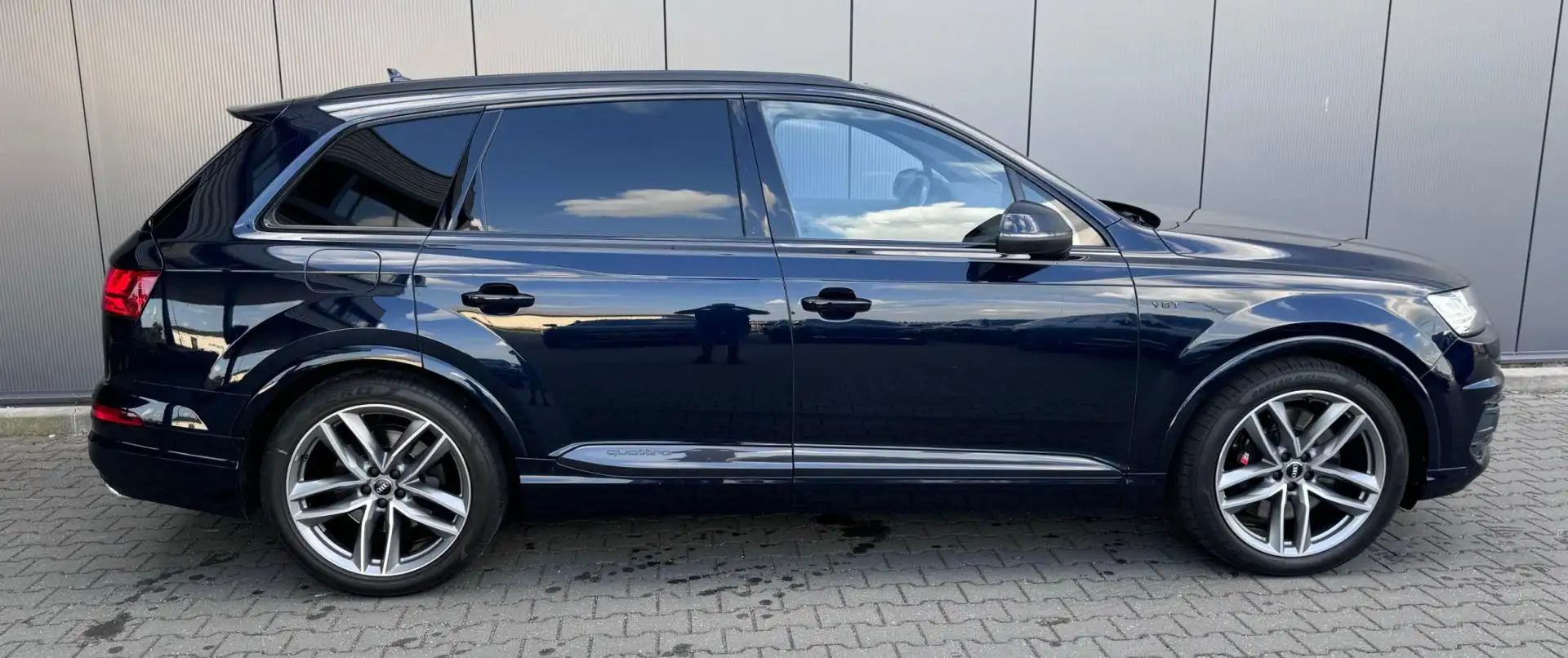Audi SQ7 SQ7 ACC PANO 4WIELSTU HEADUP GRIJS KENt. TREKHAAK Bleu - 2