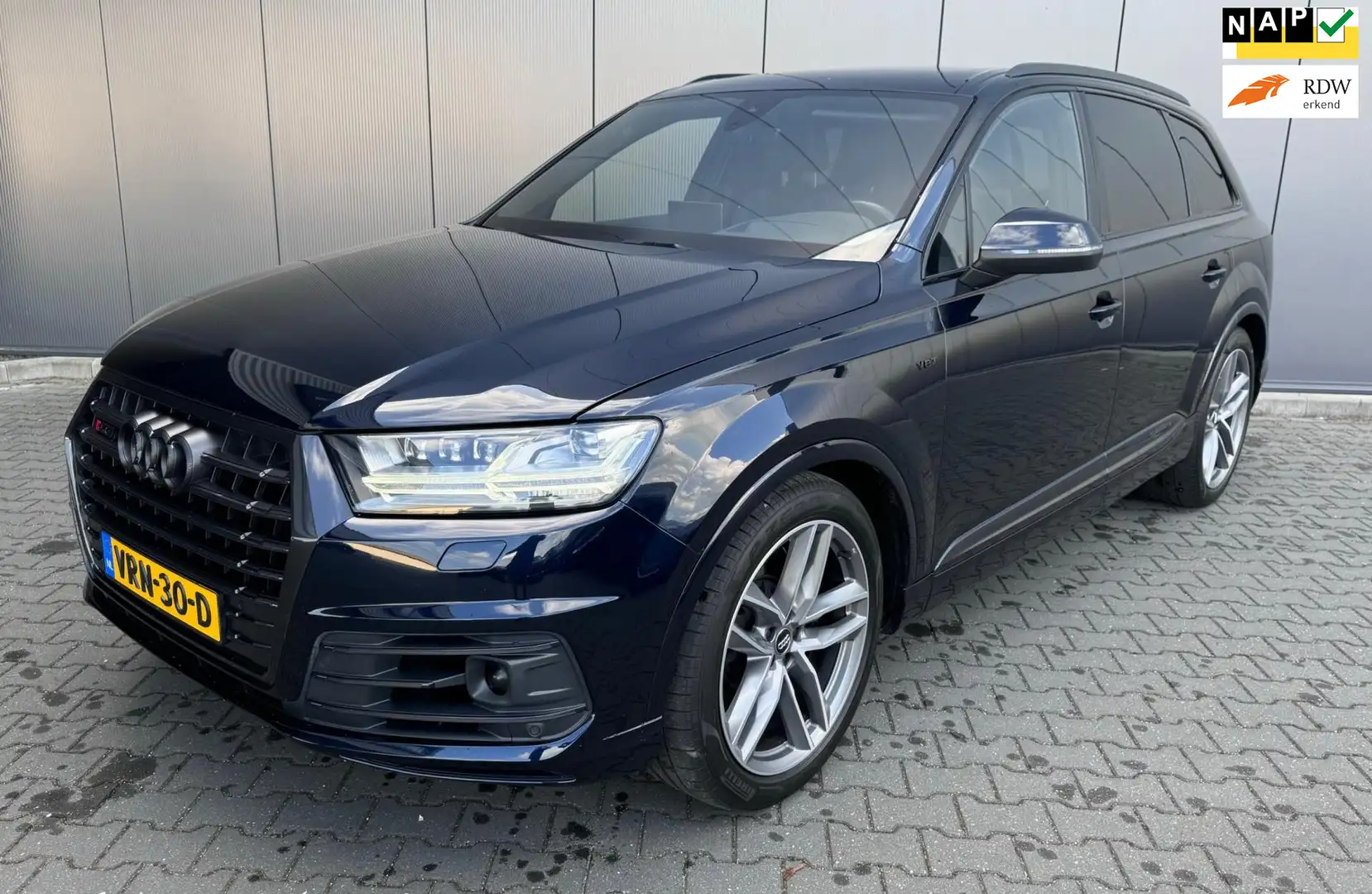 Audi SQ7 SQ7 ACC PANO 4WIELSTU HEADUP GRIJS KENt. TREKHAAK Bleu - 1