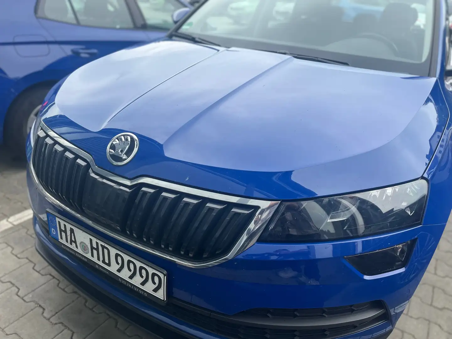 Skoda Karoq Active Blau - 2