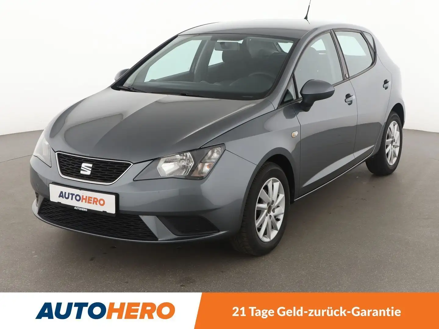 SEAT Ibiza 1.0 Reference*PDC*ALU*KLIMA*GARANTIE* Grau - 1