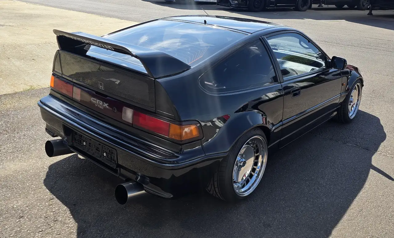 Honda CRX EE8 Vtec im 90er Tuning Look & Traumzustand, foto 5