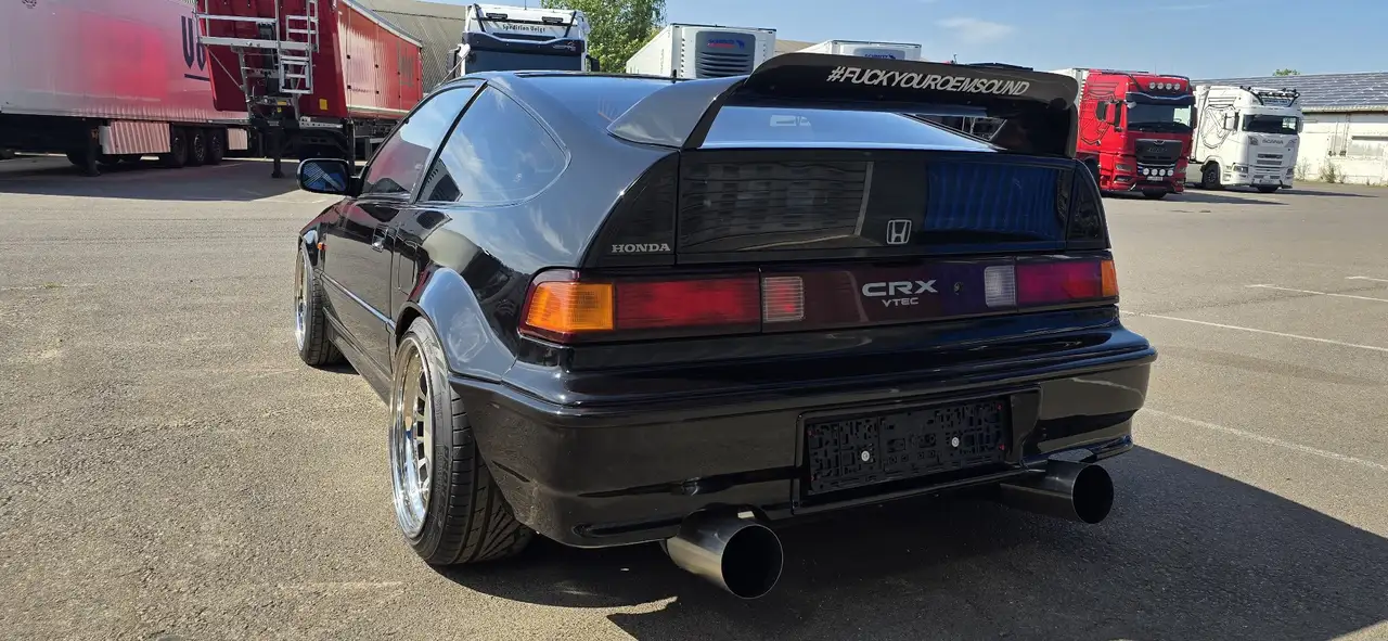 Honda CRX EE8 Vtec im 90er Tuning Look & Traumzustand, foto 4