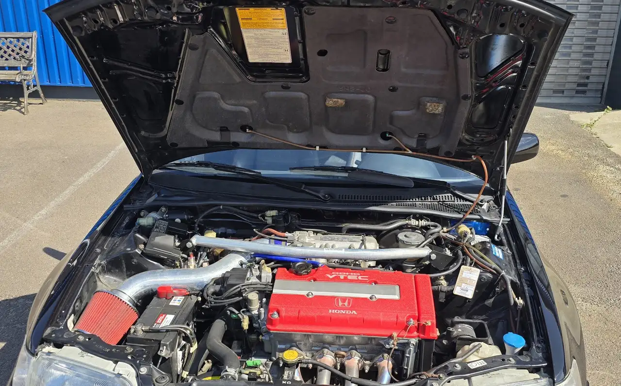 Honda CRX EE8 Vtec im 90er Tuning Look & Traumzustand, foto 7