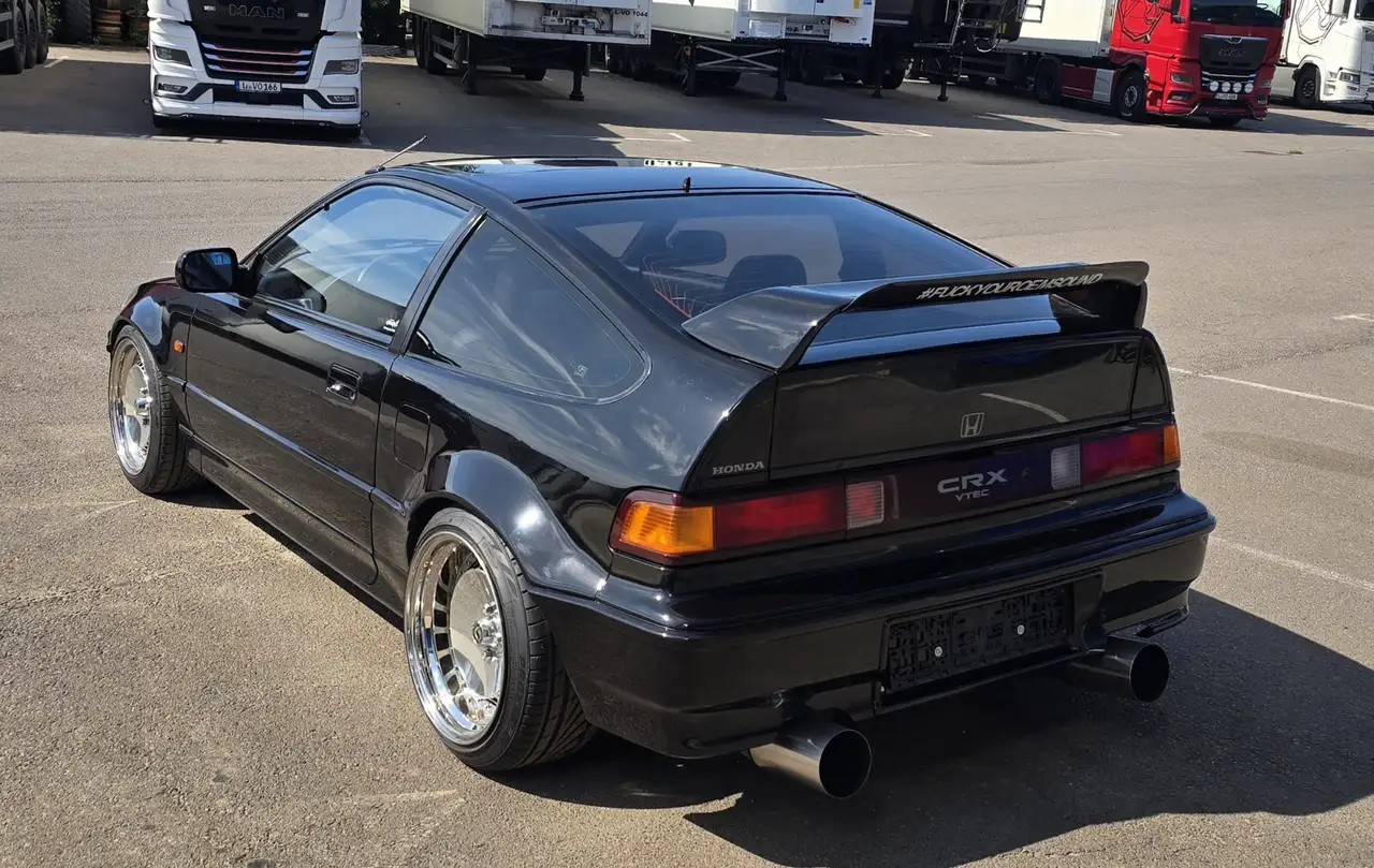 Honda CRX EE8 Vtec im 90er Tuning Look & Traumzustand, foto 6
