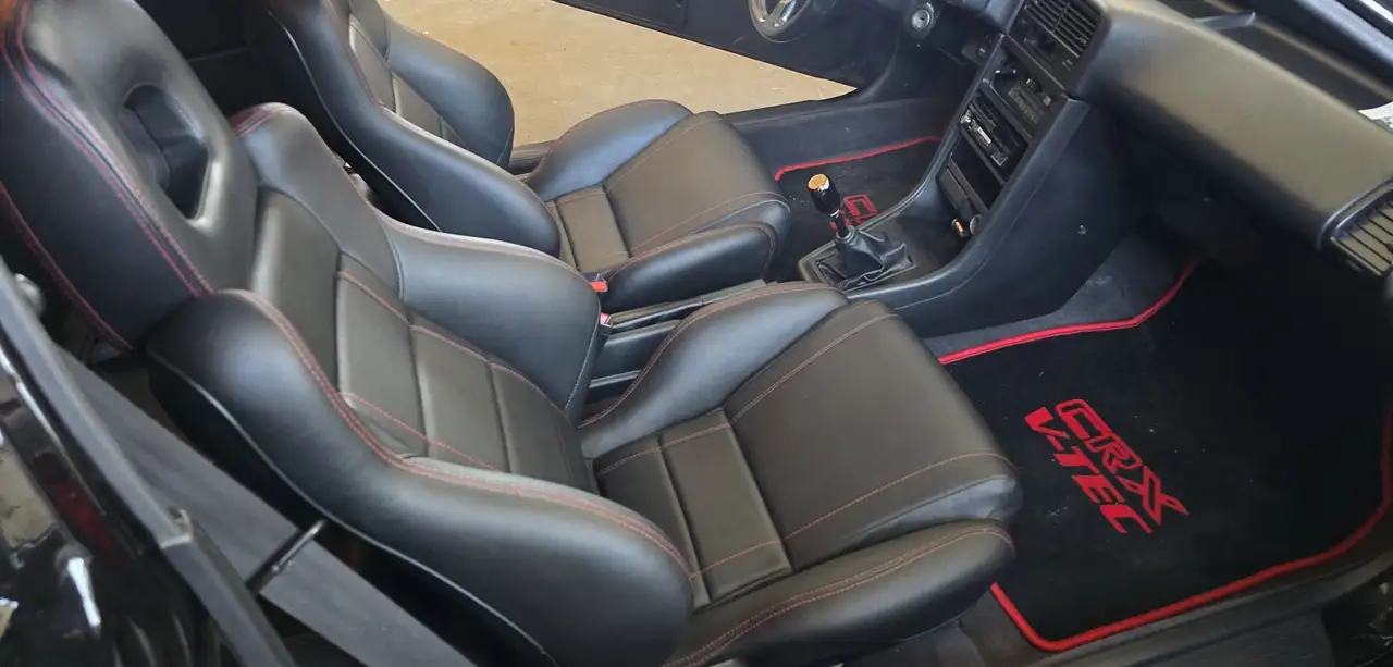 Honda CRX EE8 Vtec im 90er Tuning Look & Traumzustand, foto 12