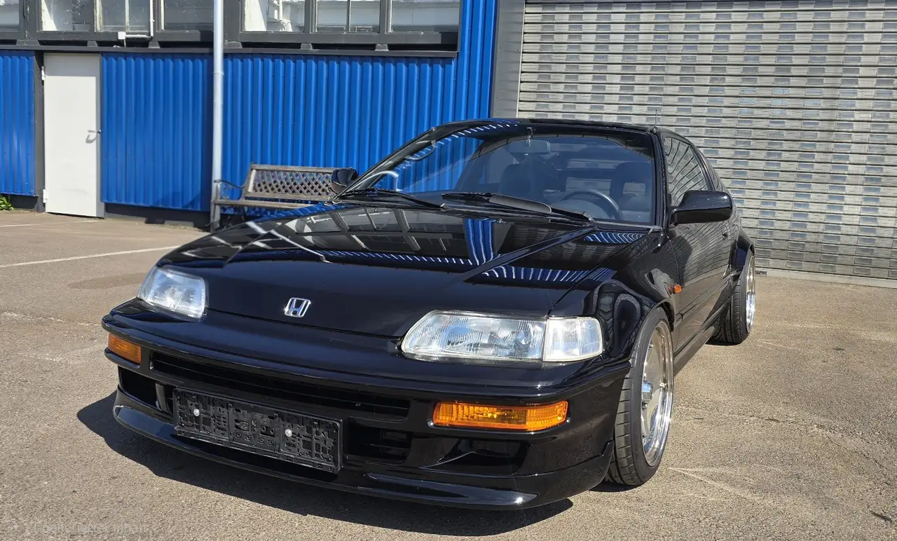 Honda CRX EE8 Vtec im 90er Tuning Look & Traumzustand, foto 3