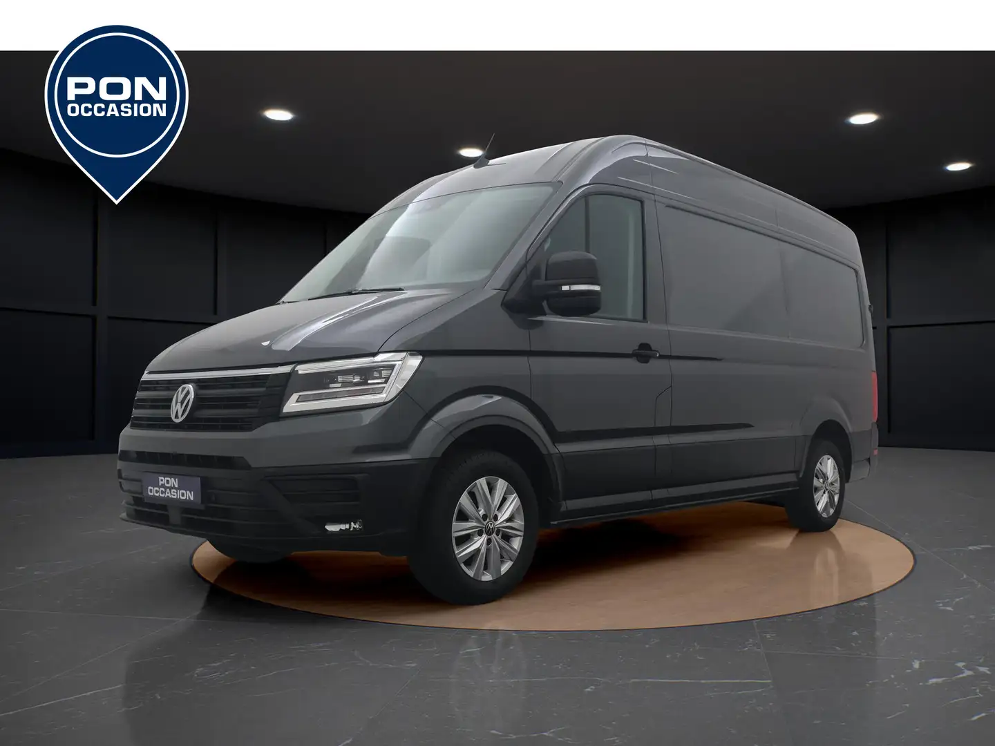 Volkswagen Crafter 35 2.0 TDI 177 Pk Aut. L3H3 Highline Exclusive / A Grijs - 1