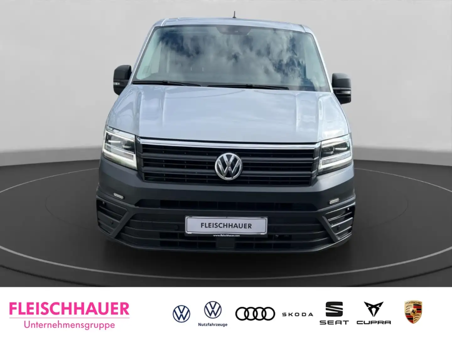 Volkswagen Crafter Kasten mittellang FWD 2.0 TDI DSG StandHZG AHK- Na Silber - 2