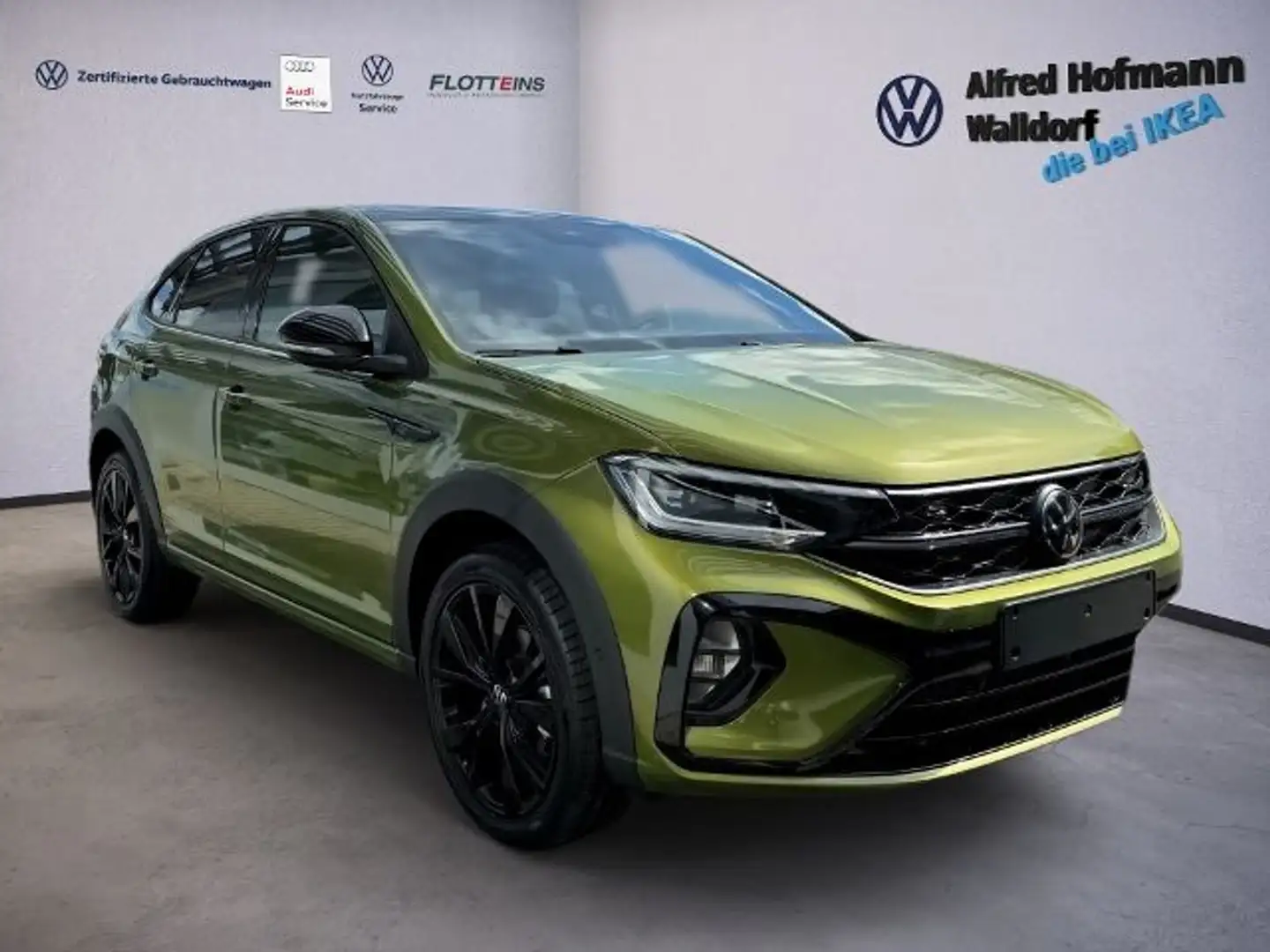 Volkswagen Taigo R-Line 1.5 TSI R-Line DSG AHK LED PANORAMA NAVI KL Verde - 2