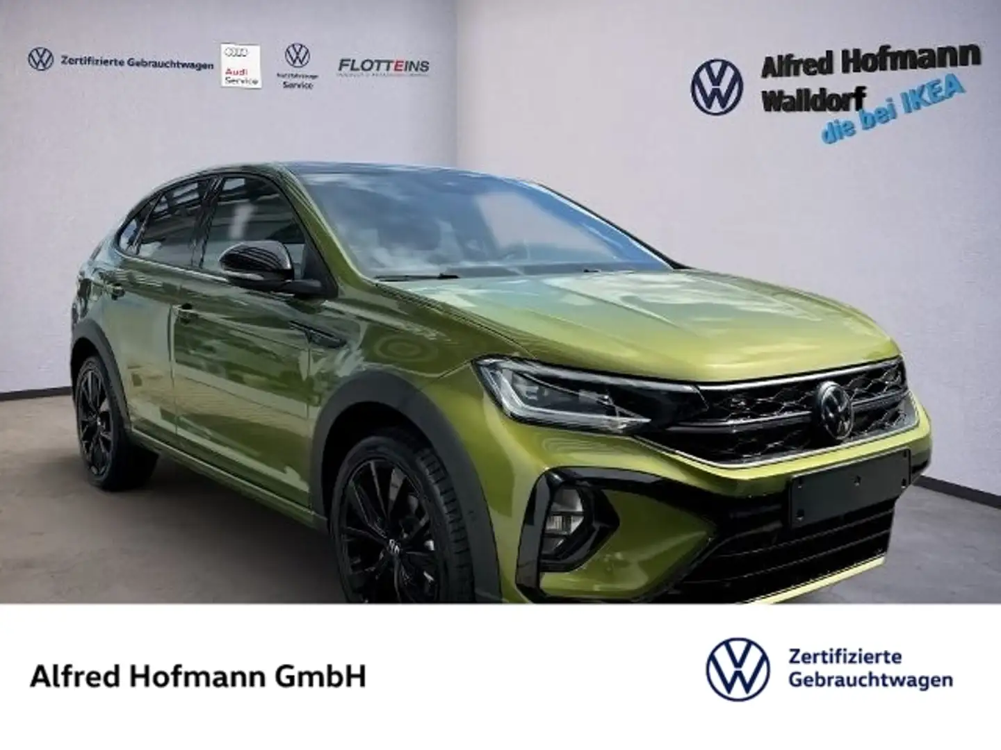 Volkswagen Taigo R-Line 1.5 TSI R-Line DSG AHK LED PANORAMA NAVI KL Verde - 1